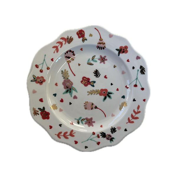 Ditzy Floral side plate