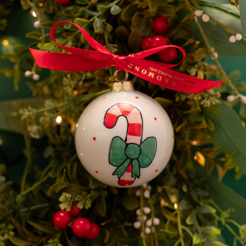 Candy Cane Bauble