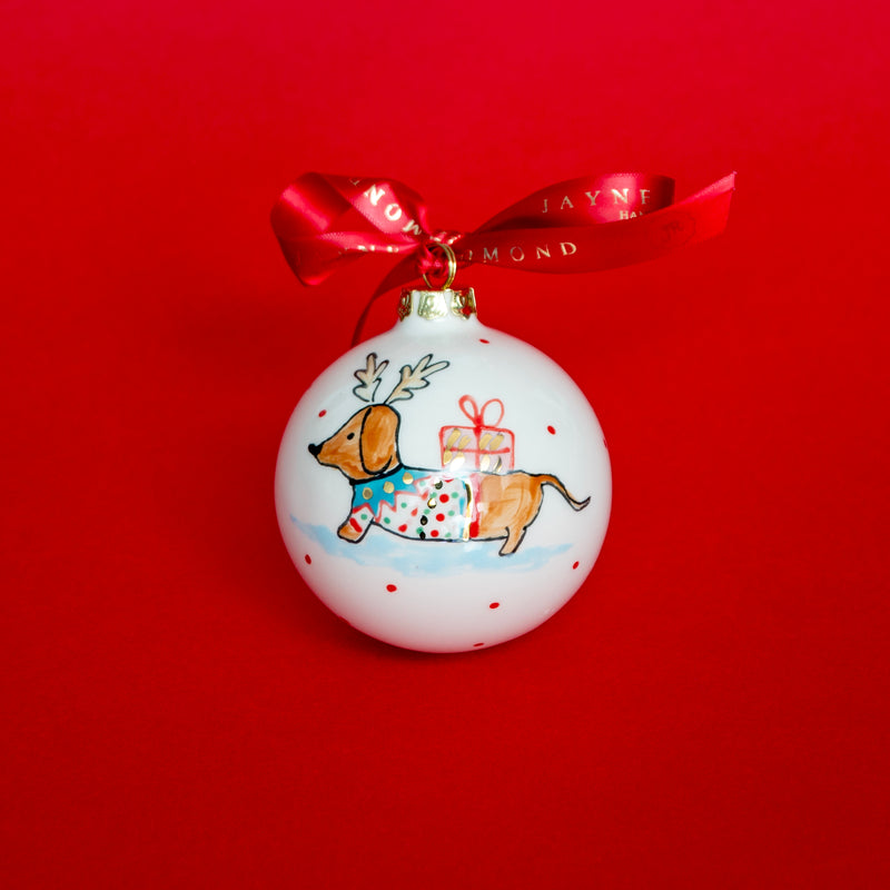 Sausage Dog Bauble