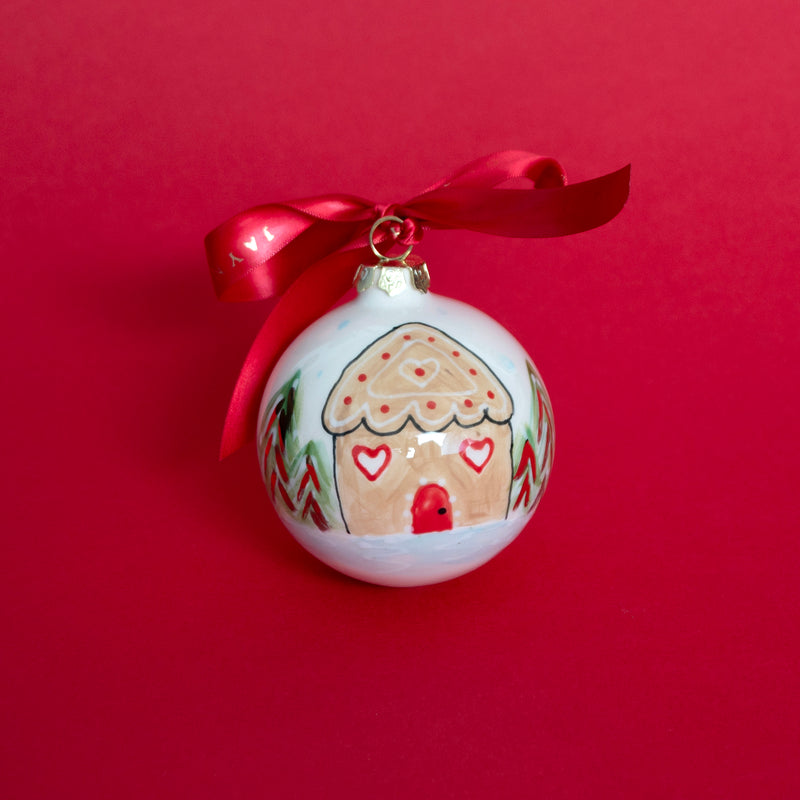 Gingerbread House Bauble