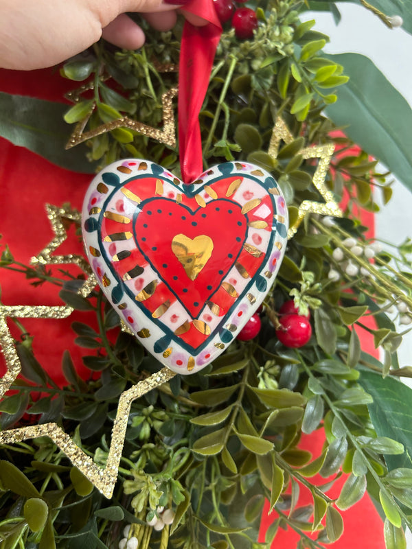 Heart-Shaped Bauble - Heart