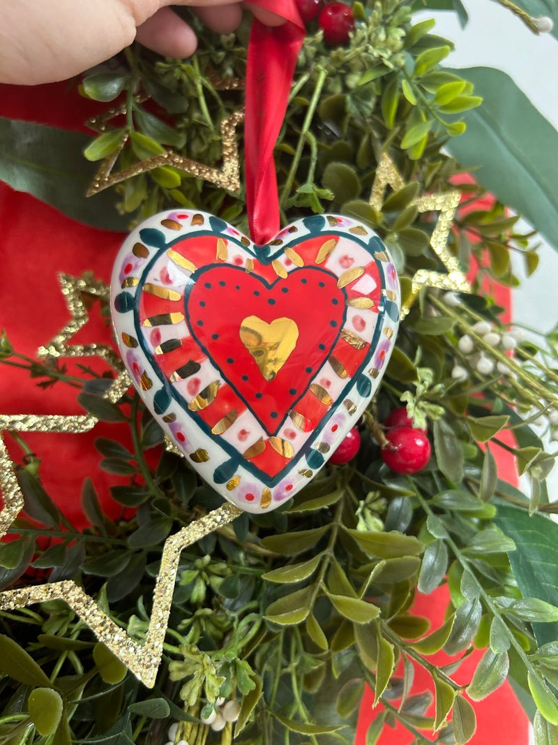 Heart-Shaped Bauble - Heart