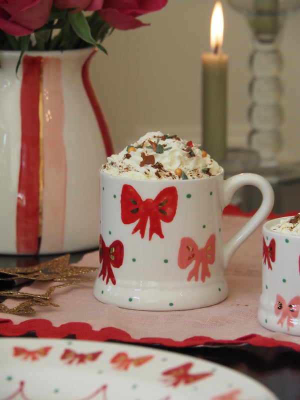 Christmas Bow Mug