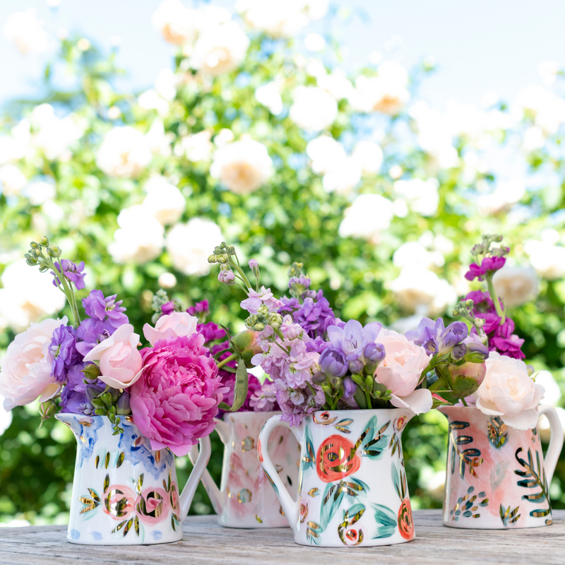 Fern Small Flower Jug